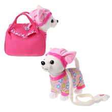 Load image into Gallery viewer, Electronic Pet Robot Dog Zipper Walking Singing Interactive Toy With Bag For Children Kids Birthday Gifts Y51E
