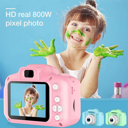 Children Mini Cute Video Camera 2.0 Inch Take Picture Camera 1080P HD Boys Girls Best Birthday Gifts Kids Digital Camera CMOS