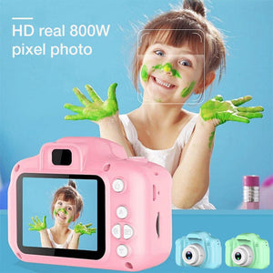 Children Mini Cute Video Camera 2.0 Inch Take Picture Camera 1080P HD Boys Girls Best Birthday Gifts Kids Digital Camera CMOS
