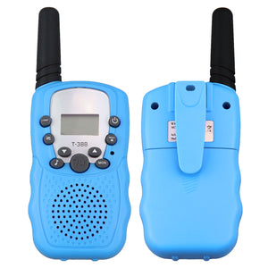 2PCS 3-5km Range Two Way Walkie Talkies Radio Interphone Toys for Children Kids Outdoor Walking Camping Gifts