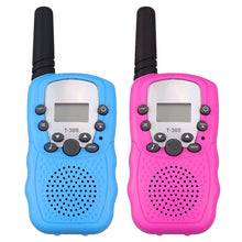 Load image into Gallery viewer, 2PCS 3-5km Range Two Way Walkie Talkies Radio Interphone Toys for Children Kids Outdoor Walking Camping Gifts